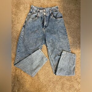 Garage Light Blue Mom Jeans